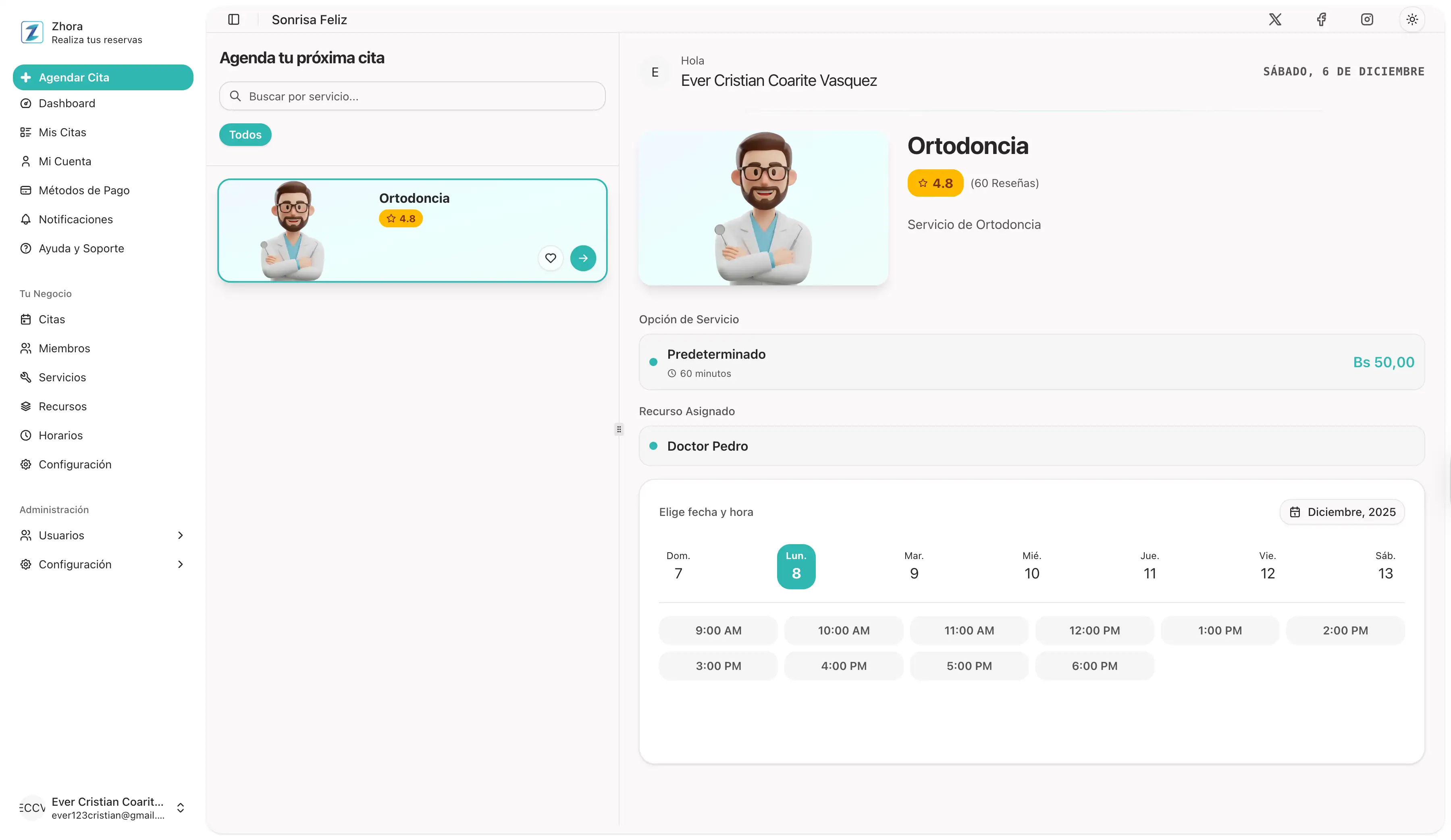 Booking App - Preview 4