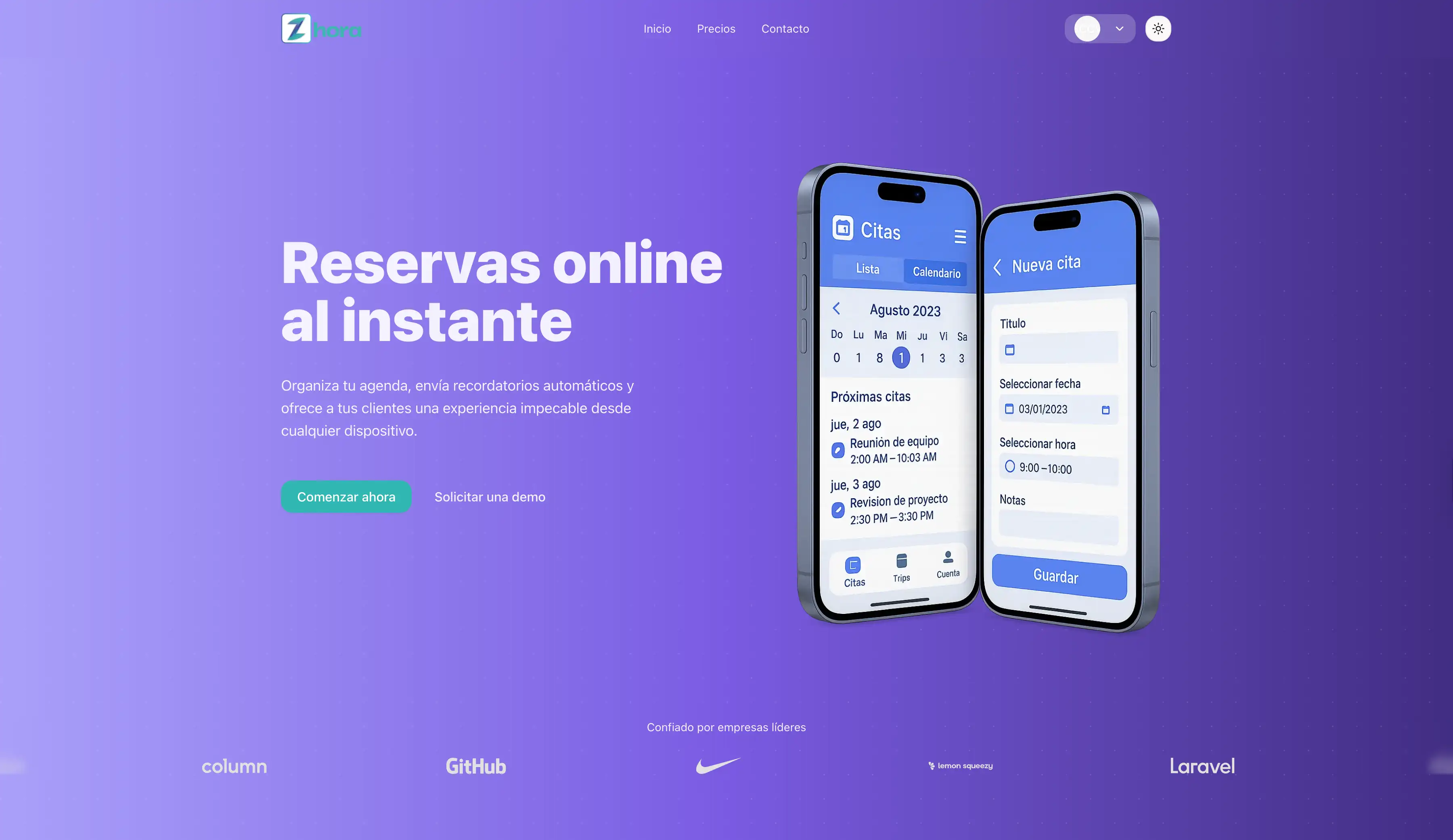 Booking App - Preview 1